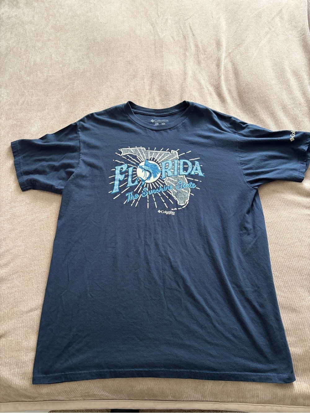 Columbia Men's Navy Florida Graphic T-Shirt